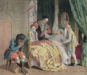 Jean V, Duke of Brittany (1389-1442), Charging Olivier Clisson with the Care of his Children, 1788